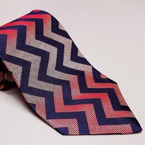 Mens Designer Oscar De La Renta Silk Tie SHEEN!